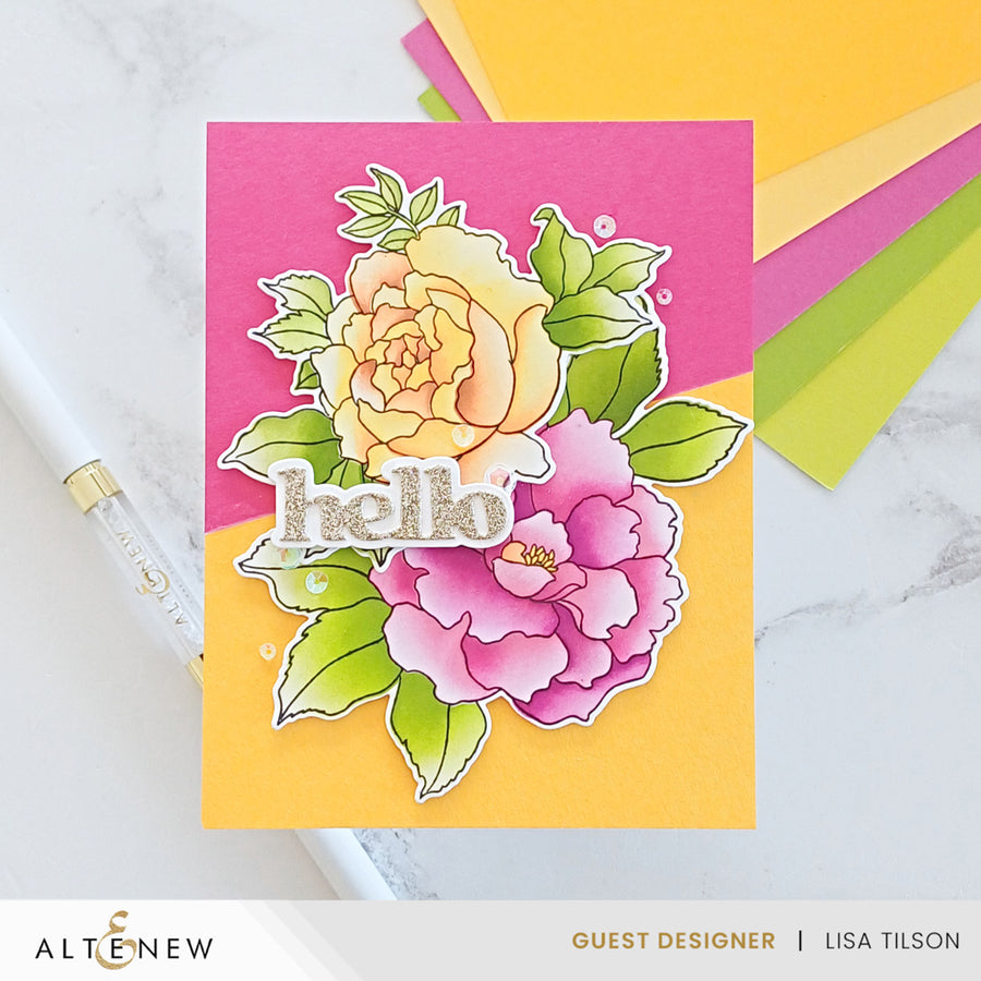 Altenew - Build-A-Garden: Blossoming Trio & Add-on Die Bundle