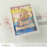 Altenew - Brilliant Waves Background Stencil