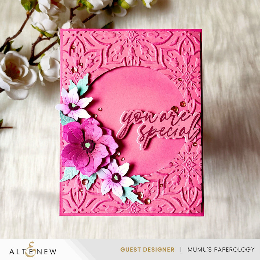 Altenew - Cute Open Rose Layering Die Set