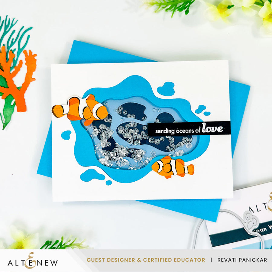 Altenew - Ocean Windows Die Set