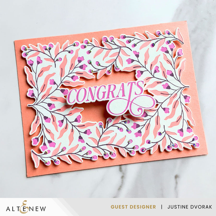 Altenew - Flowering Hedge Die Set