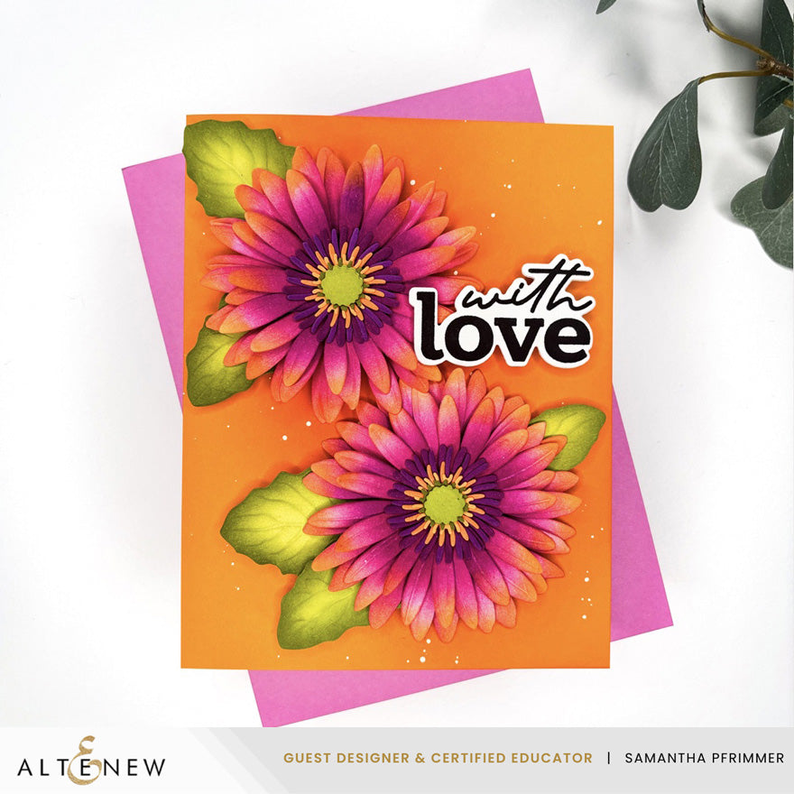 Altenew - Craft-A-Flower: Gerbera Daisy Layering Die Set