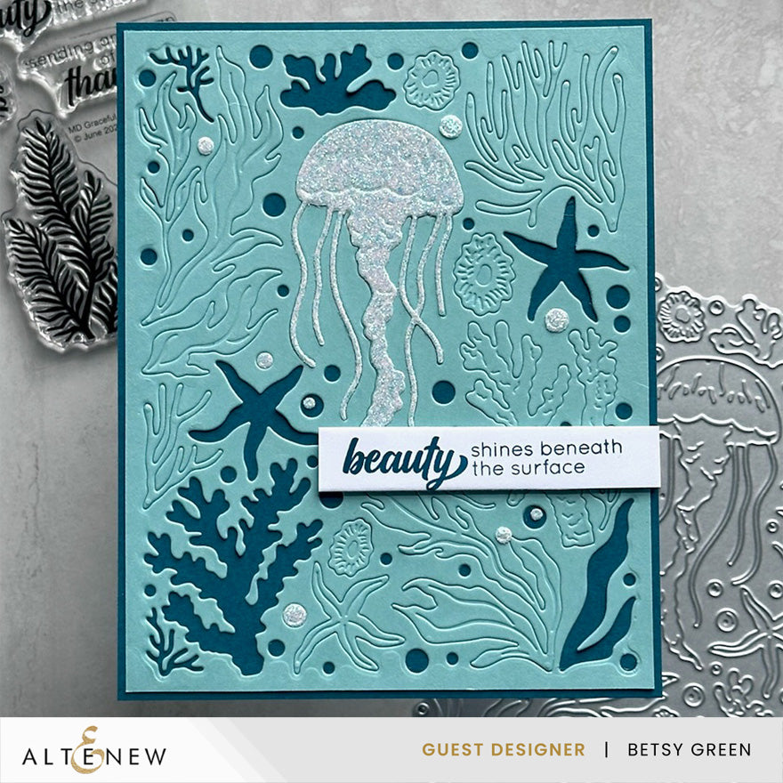 Altenew - Creative Cuts: Zero-Waste Beneath the Blue Die Set
