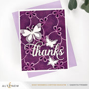 Altenew - Lace Topped Petals 3D Embossing Folder