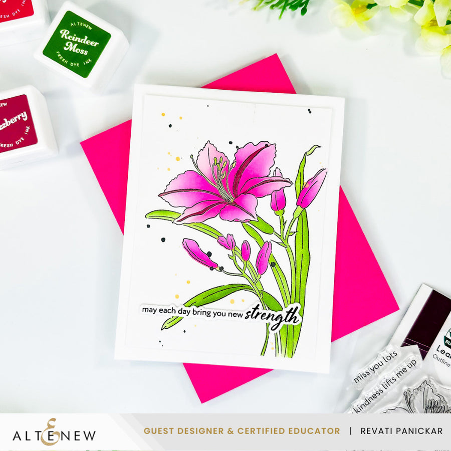 Altenew - Build-A-Garden: Leaning Lily