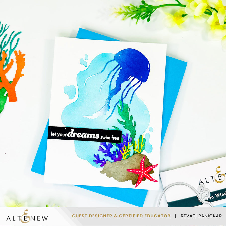 Altenew - Creative Cuts: Zero-Waste Beneath the Blue Die Set