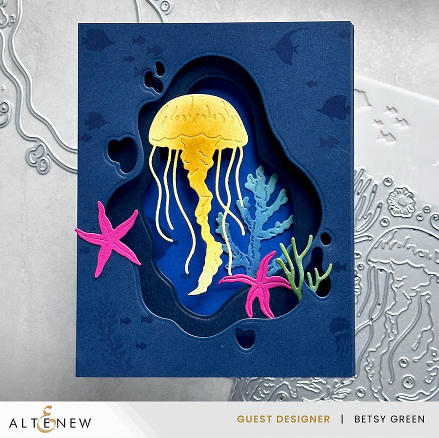 Altenew - Creative Cuts: Zero-Waste Beneath the Blue Die Set