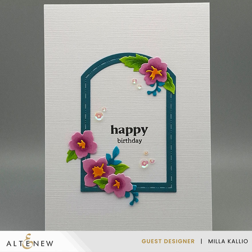 Altenew - Mini Delight: Regal Frame Stamp & Die Set