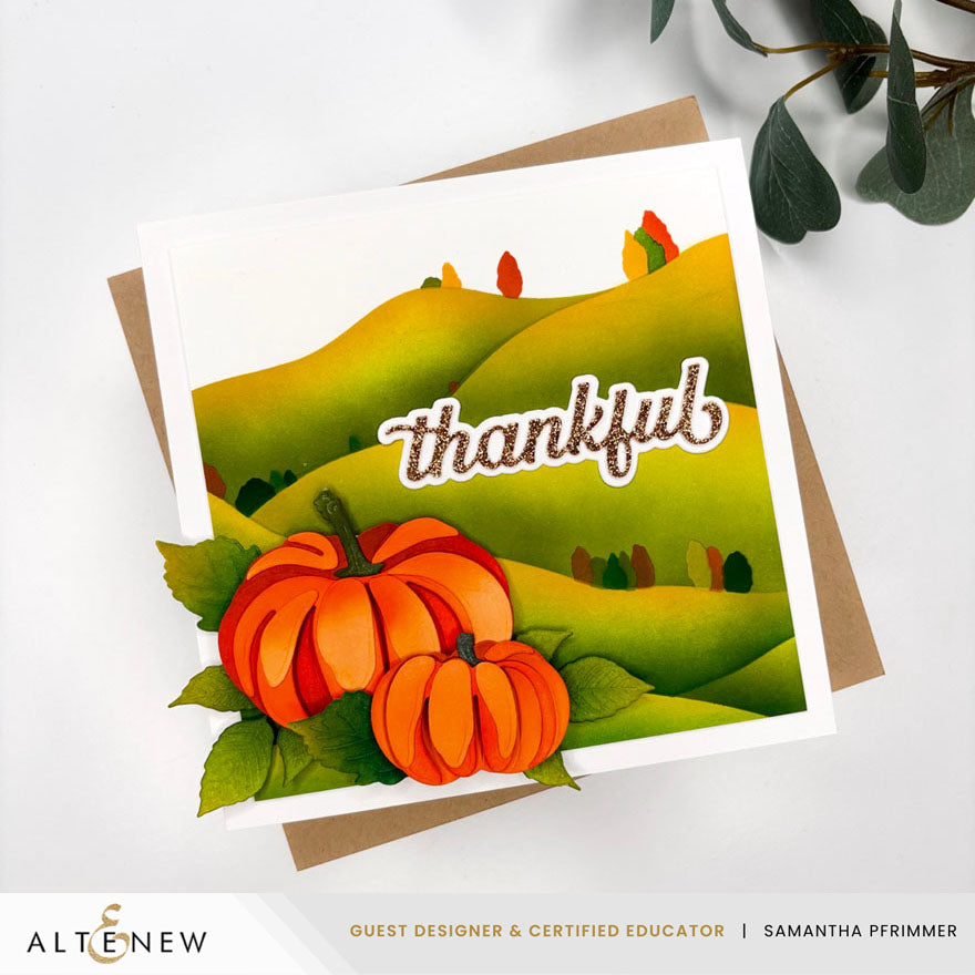 Altenew - Rolling Hills Simple Coloring Stencil Set (3 in 1)