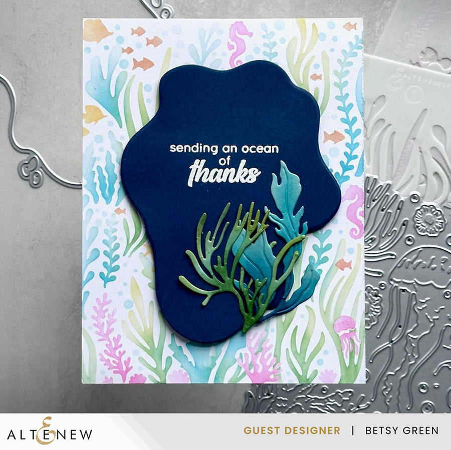 Altenew - Undersea Jamboree Stencil Set (3 in 1)