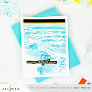 Altenew - Whispering Waves 3D Embossing Folder
