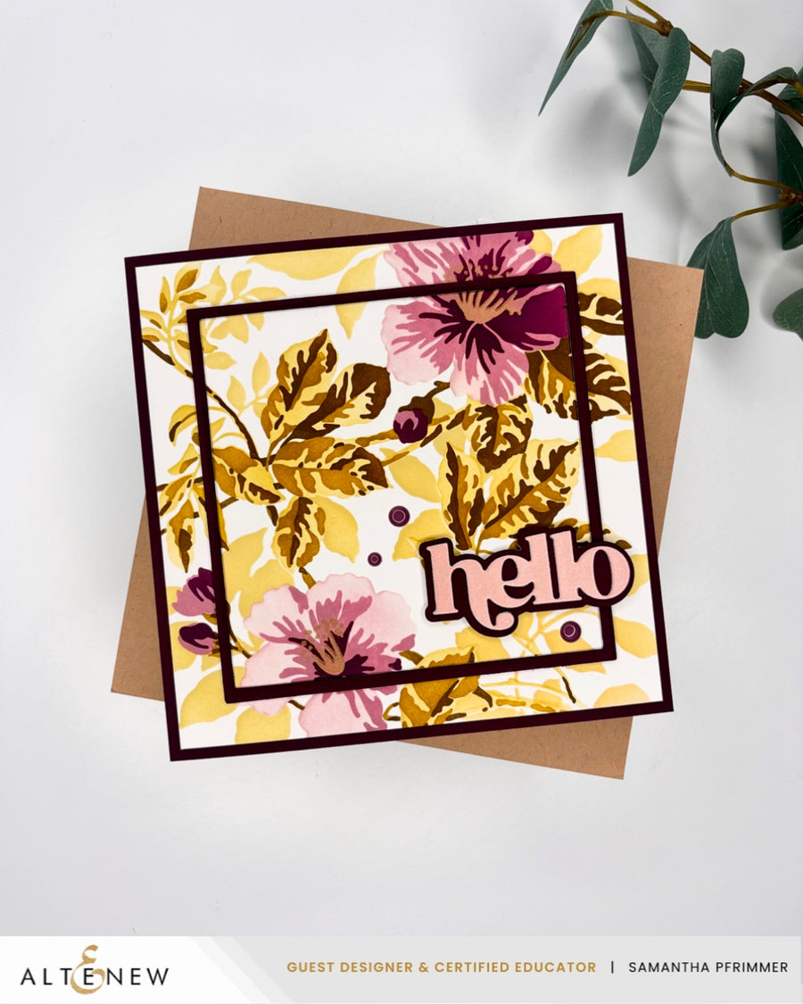 Altenew - Craft Your Life Project Kit: Whispers in the Canopy Add-On Die Set