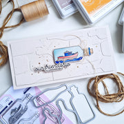Pinkfresh Studio - Message in a Bottle Stamps
