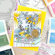 Pinkfresh Studio - Citrus Still Life Stencils