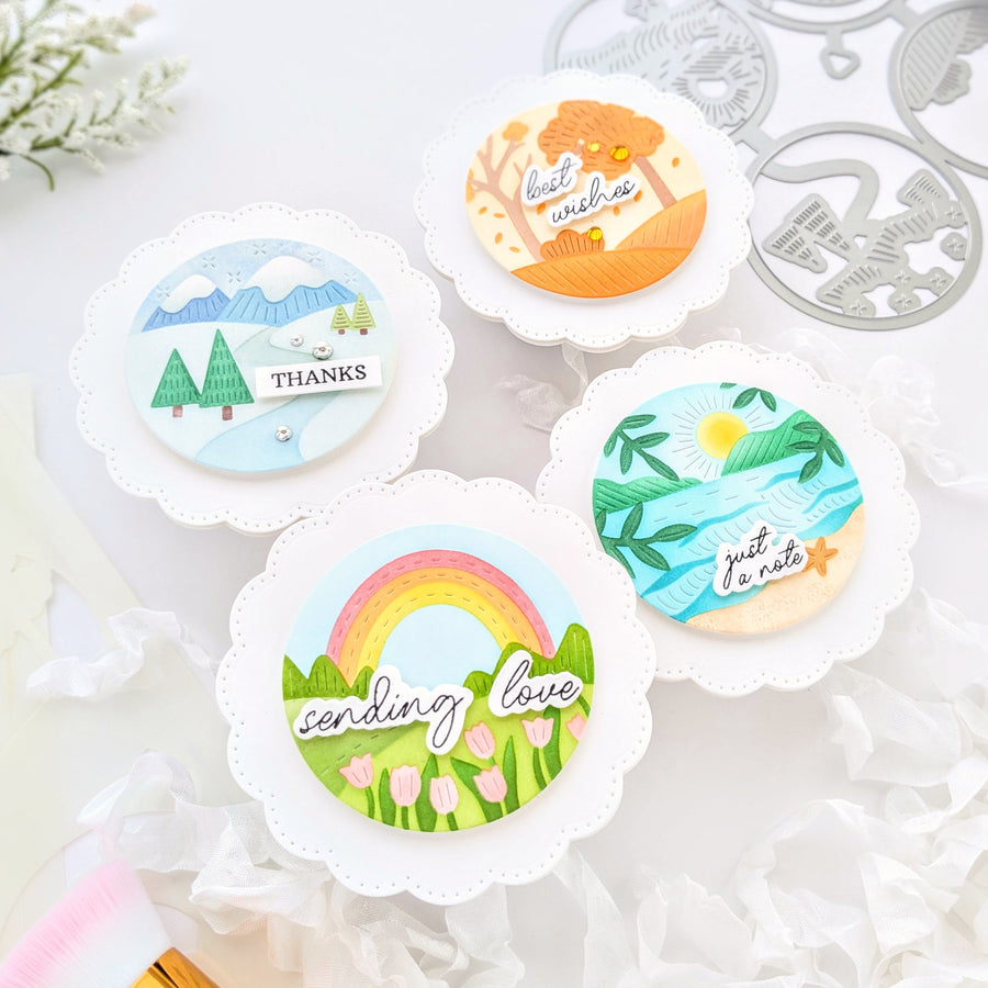 Pinkfresh Studio - Decorative Circles Dies