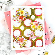 Pinkfresh Studio - Octagon Grid Coverplate Die
