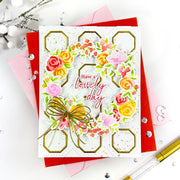 Pinkfresh Studio - Octagon Grid Coverplate Die