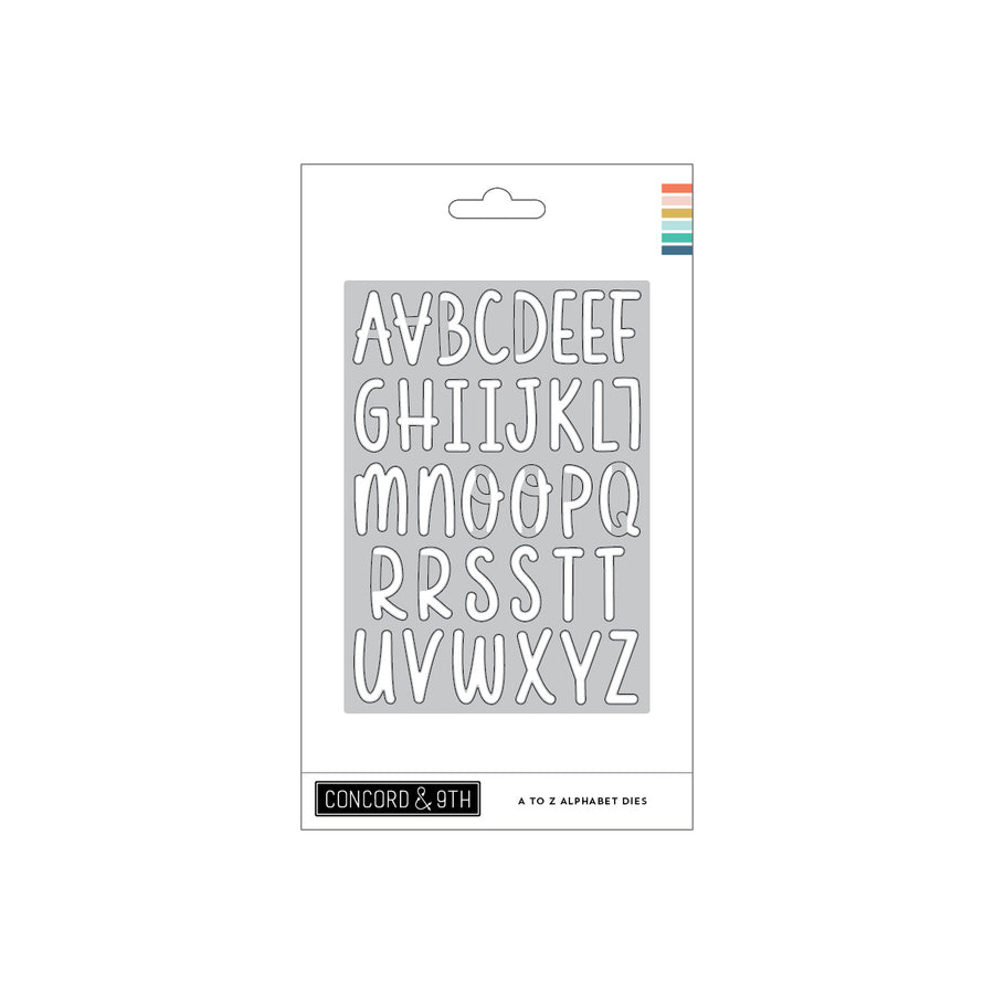 Concord & 9th - A to Z Alphabet Die