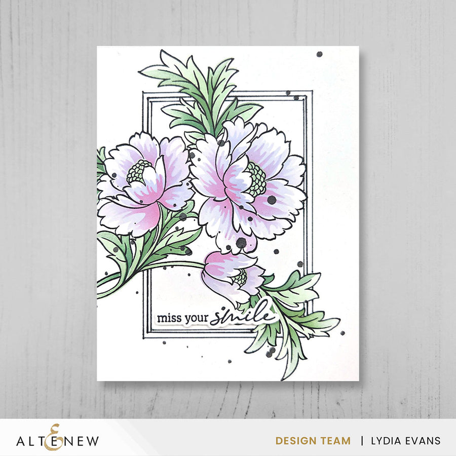 Altenew - Build-A-Garden: Scripted in Bloom & Add-on Die Bundle