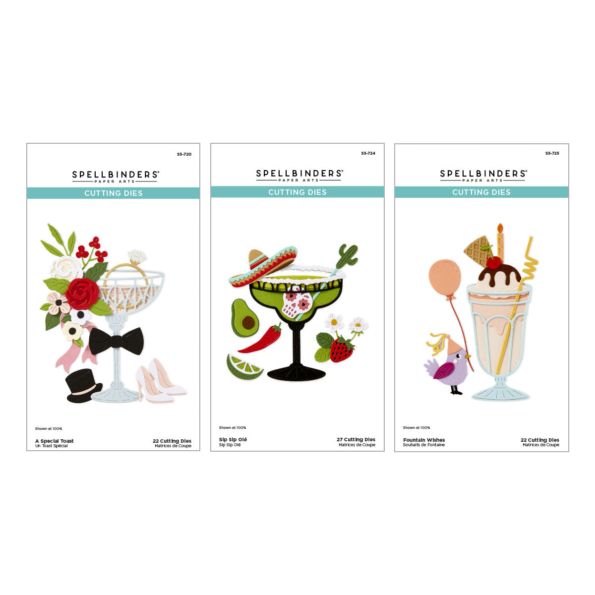 Spellbinders - Happier Hour Die Bundle