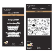 Spellbinders - Say Cheese Classic Pooh Baby Press + Foil Plate & Die Bundle with Simple Stories