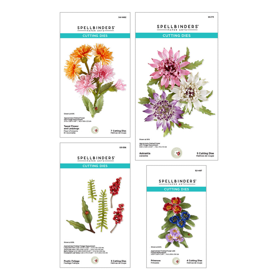 Spellbinders - Serenity Garden Die Bundle by Susan Tierney-Cockburn