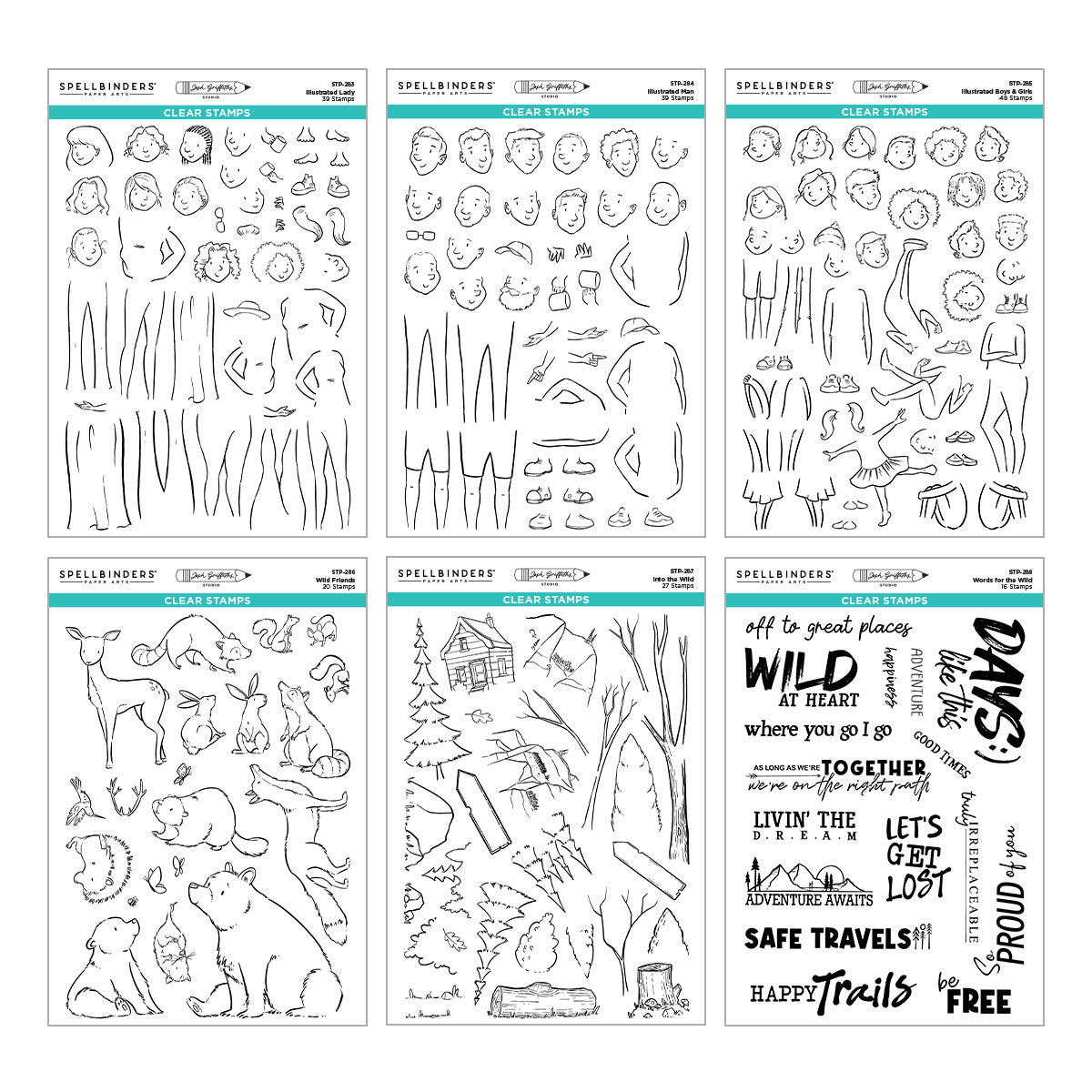 Spellbinders - Storybook Illustrations I Want It All! Bundle by Josh Griffiths Studio