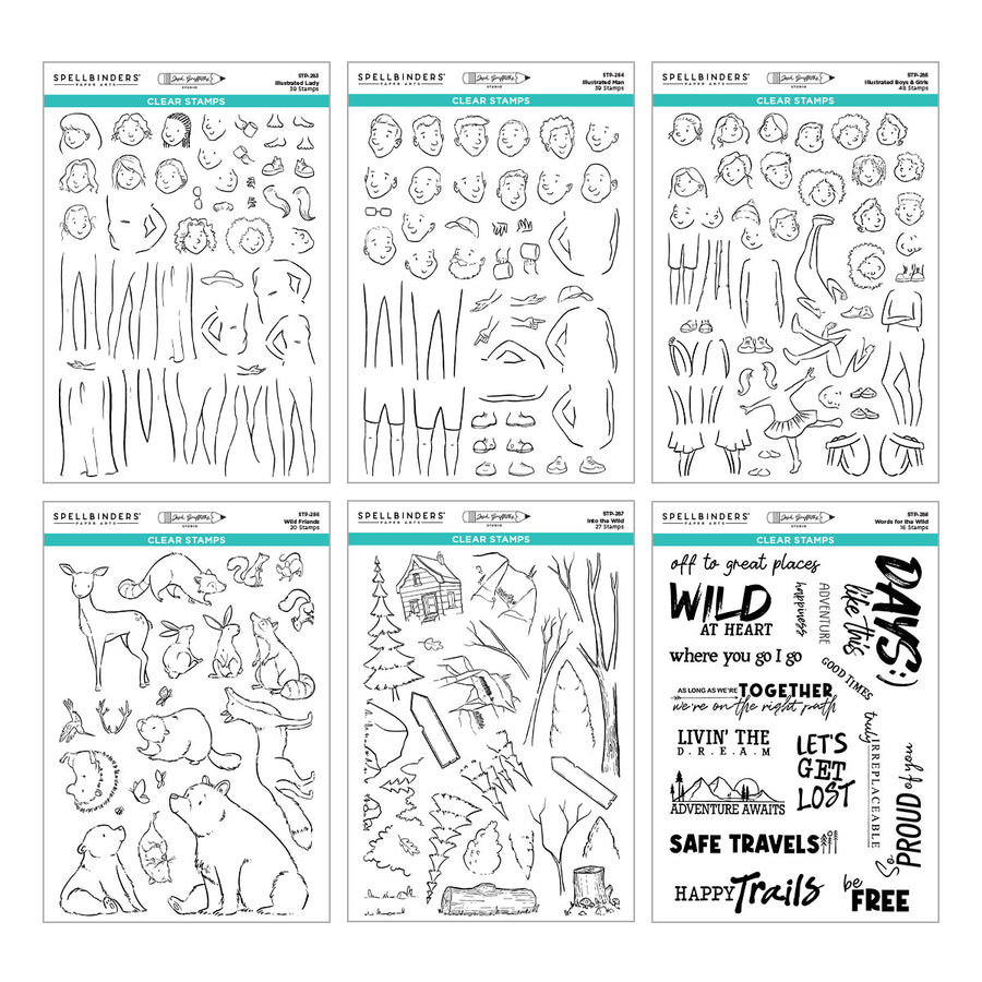 Spellbinders - Storybook Illustrations I Want It All! Bundle by Josh Griffiths Studio