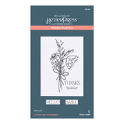 Spellbinders - A Friend Like You Bouquet Press Plate from the Pressed Posies Collection