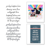 Spellbinders - Magic Sentiments Press Plate & Die Set from the Storytelling by Spellbinders Collection