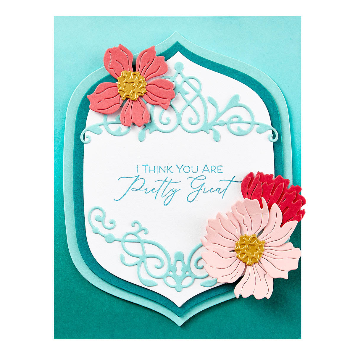 Spellbinders - New Beginnings Timeless Sentiments Press Plates from the Timeless Collection