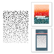 Spellbinders - Sprinkled Confetti Press Plates from the Home for the Holidays Collection