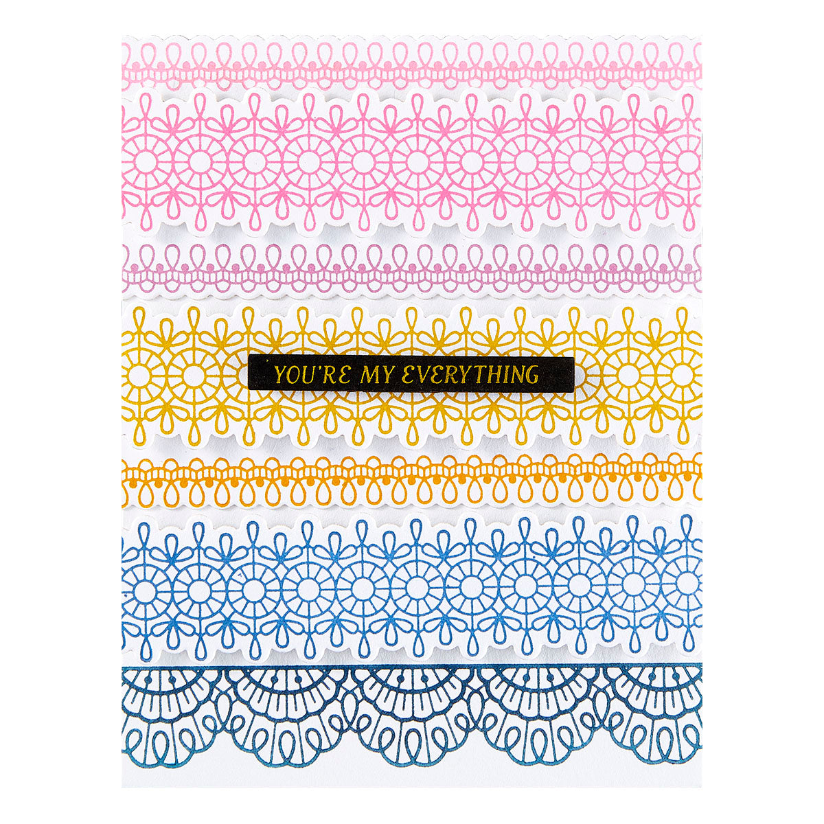 Spellbinders - Ideal Moments Press Plate & Die Set from the Vivid Expressions Collection