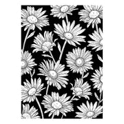 Spellbinders - Daisy Shower Press Plate from the Yana's Daisies Collection by Yana Smakula