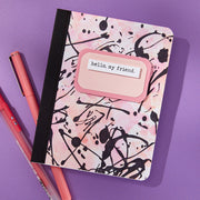 Spellbinders - Memo Splatter BetterPress Plate from the Take Note Collection