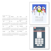 Spellbinders - DIY 2026 Calendar BetterPress Plate from the Wonderland Collection