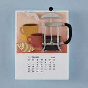 Spellbinders - DIY 2026 Calendar BetterPress Plate from the Wonderland Collection