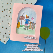 Spellbinders - Say Cheese Classic Pooh Birthday BetterPress Bundle  from the Say Cheese Classic Pooh Birthday Collection by Simple Stories