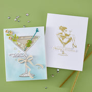 Spellbinders - Happier Hour BetterPress Sentiments Bundle