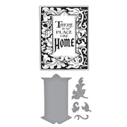 Spellbinders - Wonder of Oz Frame & Tag BetterPress Plate & Die Set from the Wonder of Oz Collection by Graphic45