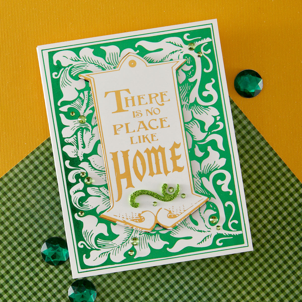 Spellbinders - Wonder of Oz Frame & Tag BetterPress Plate & Die Set from the Wonder of Oz Collection by Graphic45