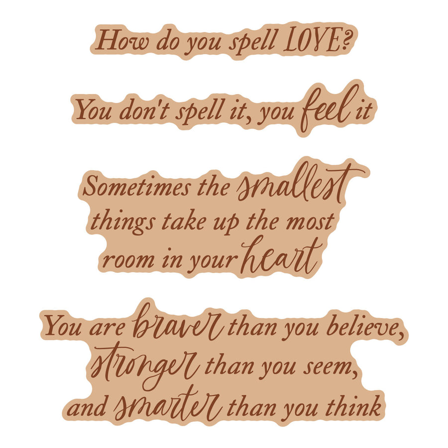 Spellbinders - Say Cheese Classic Pooh Baby Press + Foil Plate & Die Bundle with Simple Stories