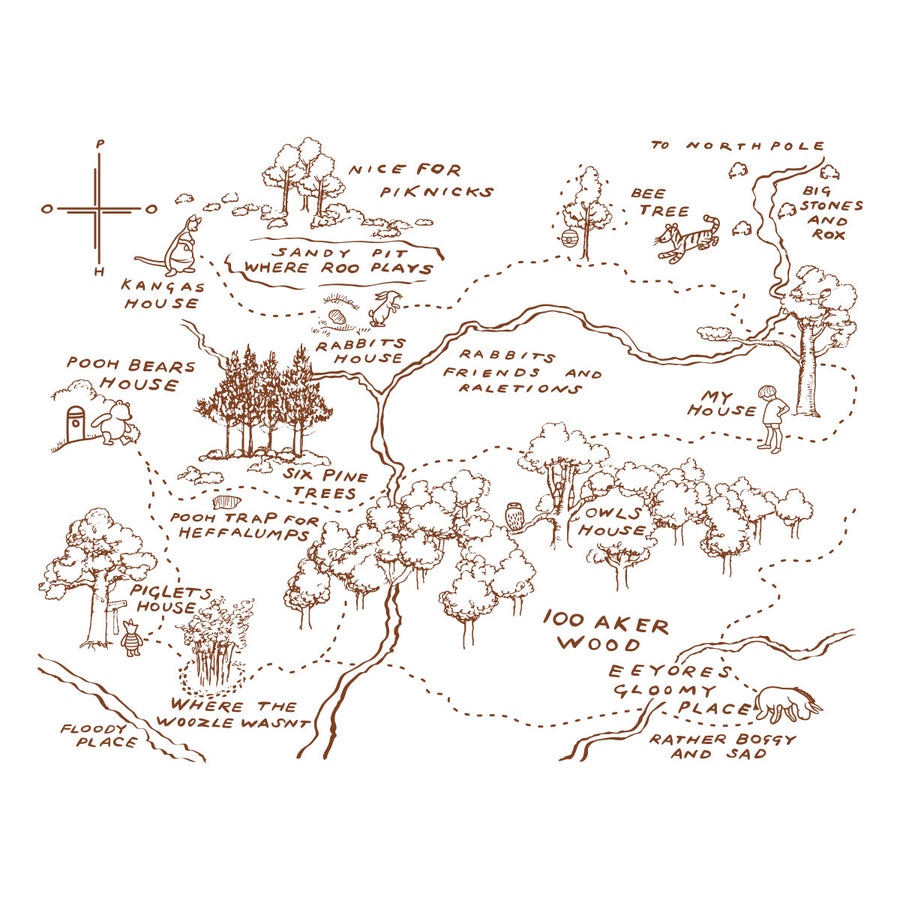 Spellbinders - The Hundred Acre Wood Press + Foil Plate with Simple Stories