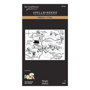 Spellbinders - The Hundred Acre Wood Press + Foil Plate with Simple Stories