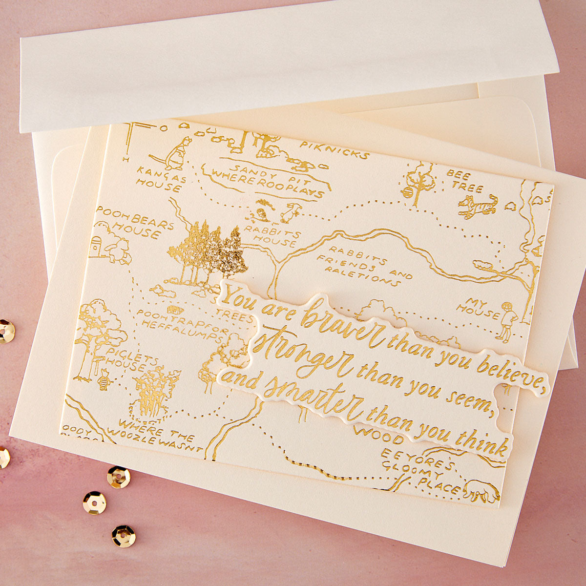 Spellbinders - The Hundred Acre Wood Press + Foil Plate with Simple Stories