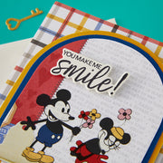 Spellbinders - Classic Mouse Happy Sentiments Press + Foil Plate & Die Set