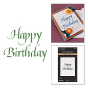 Spellbinders - Upright Italic Everyday Sentiments Press + Foil Bundle by Paul Antonio