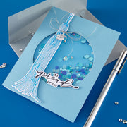 Spellbinders - Classic Mouse Graduation Sentiments Press + Foil Plate & Die Set