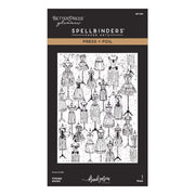 Spellbinders - Vintage Atelier Press + Foil Plate by Frank Garcia