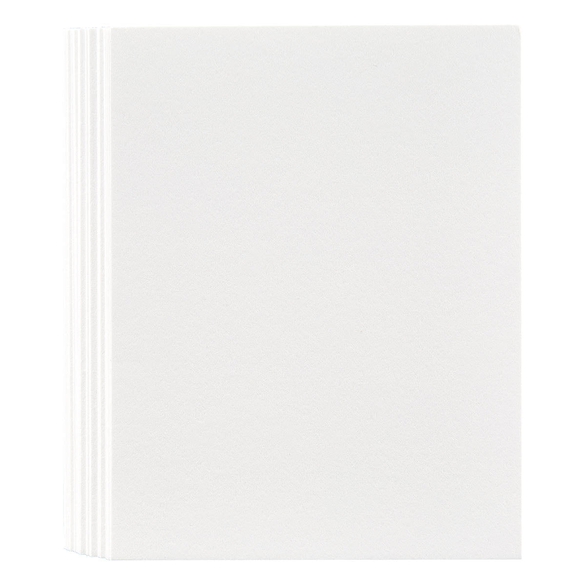 Spellbinders - Porcelain BetterPress A2 Cotton Card Panels  - 25 Pack